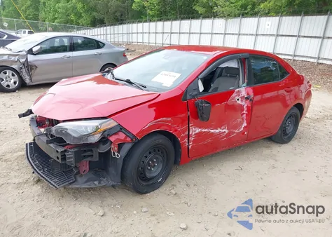 2019 Toyota Corolla Le z USA, uszkodzony, nr VIN 2T1BURHE1KC193124